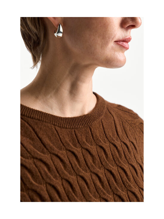 rich & royal - Crew Neck -palmikkoneule - 279 HAZEL | Stockmann - photo 5