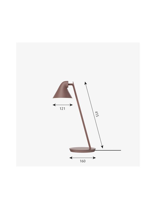 Louis Poulsen - Laualamp NJP Mini - ROSE BROWN - photo 2 Louis Poulsen - Laualamp NJP Mini - ROSE BROWN | Stockmann - photo 2