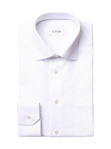 Eton - Classic Fit Signature Twill -kauluspaita - 00 WHITE | Stockmann
