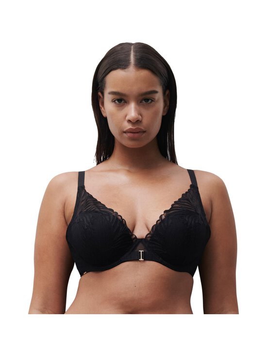 Chantelle - Legend Plunge - kaarituelliset rintaliivit - 011 BLACK | Stockmann - photo 2