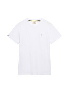 Superdry - Logo Embroidery t-paita - O3X OPTIC/COLD GREY | Stockmann