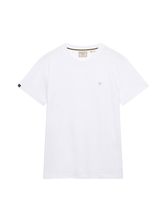 Superdry - Logo Embroidery t-paita - O3X OPTIC/COLD GREY | Stockmann - photo 1