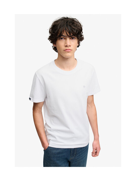 Superdry - Logo Embroidery t-paita - O3X OPTIC/COLD GREY | Stockmann - photo 2