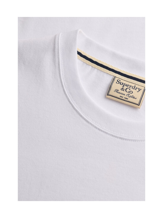 Superdry - Logo Embroidery t-paita - O3X OPTIC/COLD GREY | Stockmann - photo 4