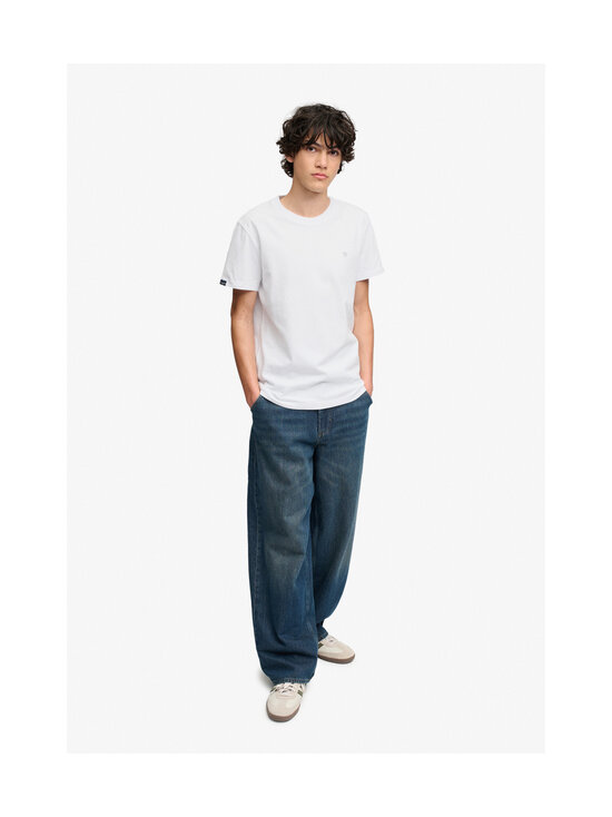 Superdry - Logo Embroidery t-paita - O3X OPTIC/COLD GREY | Stockmann - photo 7