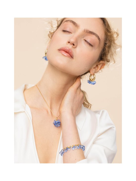 Annele - Wavy Baby stikla auskari - BLUE - photo 4 Annele - Wavy Baby stikla auskari - BLUE | Stockmann - photo 4