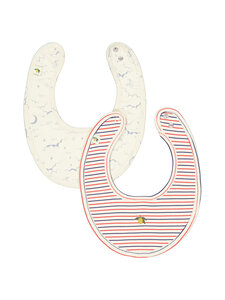 Konges Sløjd - Basic-ruokalaput 2-pack - STRIPE TRICOLORE PETIT/CIELO MARINO | Stockmann