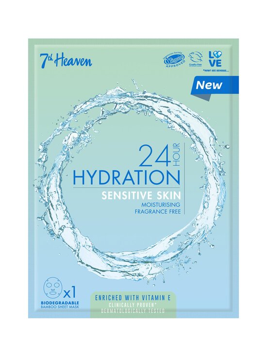 Heaven 24h Hydration Mask Sensitive -kangasnaamio