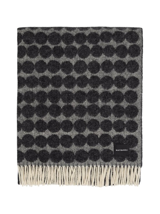 Marimekko - Räsymatto-villahuopa - OFF WHITE, CHARCOAL | Stockmann - photo 1