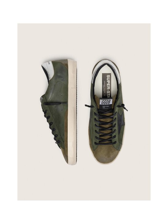 GOLDEN GOOSE - Super Star -tennarit - DARK GREEN/BLACK/SILVER | Stockmann - photo 2