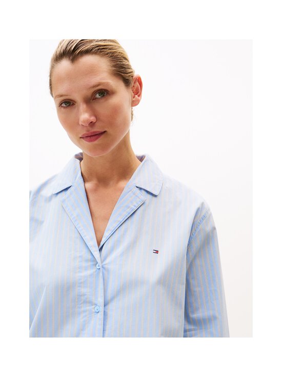 Tommy Hilfiger - Poplīna naktskrekls ar krekla apkakli - 0A5 SILE STP VESSEL BLUE - photo 5 Tommy Hilfiger - Poplīna naktskrekls ar krekla apkakli - 0A5 SILE STP VESSEL BLUE | Stockmann - photo 5