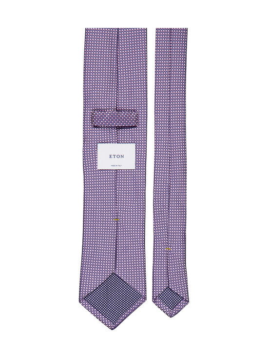 Eton - Geometric-silkkisolmio - PINK | Stockmann - photo 2