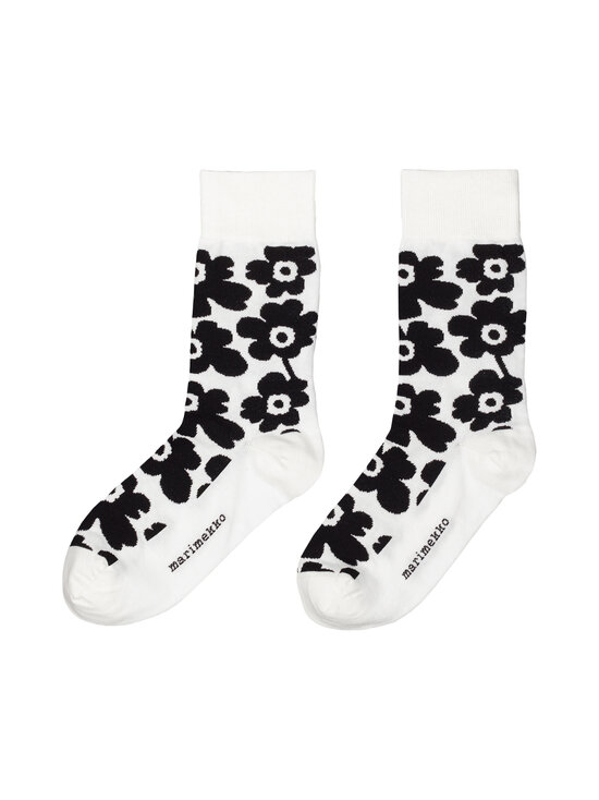 Marimekko - Kirmailla Unikko -sukat - 190 BLACK, WHITE | Stockmann - photo 1