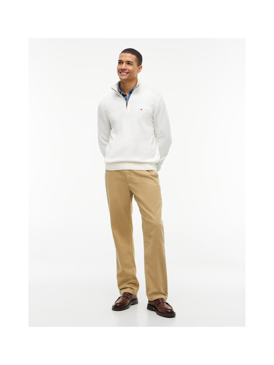 Tommy Hilfiger - Pima Cotton Cashmere Mock Neck -neule - Z00 IVORY PETAL | Stockmann - photo 5