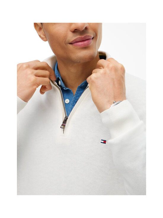 Tommy Hilfiger - Pima Cotton Cashmere Mock Neck -neule - Z00 IVORY PETAL | Stockmann - photo 9