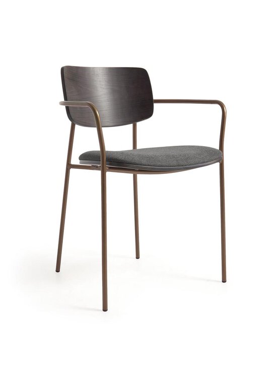 Kave Home - Maureen-tuoli tumma saarni - BROWN | Stockmann - photo 1