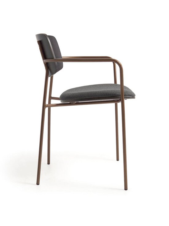 Kave Home - Maureen-tuoli tumma saarni - BROWN | Stockmann - photo 2