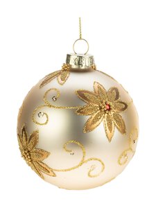 Weiste - Flowers Diamond -lasipallo 8 cm - GOLD | Stockmann
