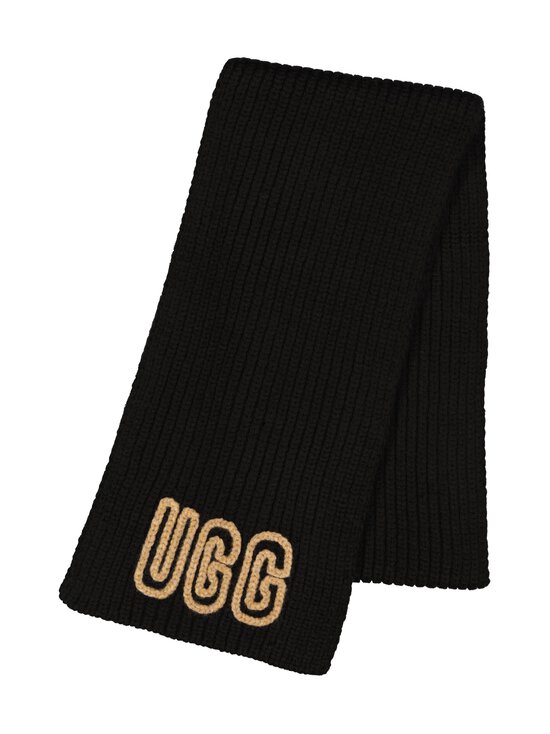 UGG - Chunky Crafted Rib -kaulahuivi - BLK BLACK | Stockmann - photo 1