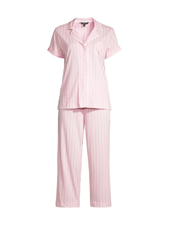 Lauren Ralph Lauren - Capri-pyjamasetti - 674 PINK STRIPE - photo 1 Lauren Ralph Lauren - Capri-pyjamasetti - 674 PINK STRIPE | Stockmann - photo 1