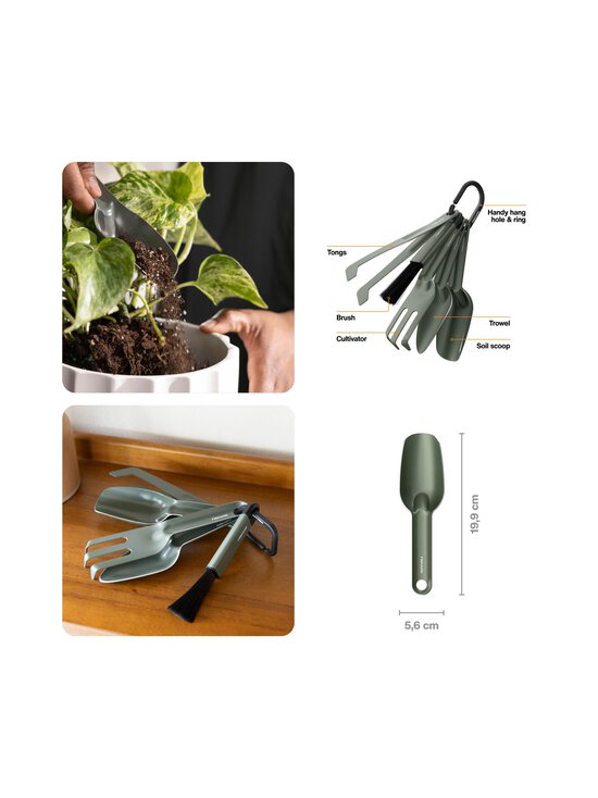 Fiskars - 5-osainen puutarhatyökalusetti - GREEN | Stockmann - photo 3