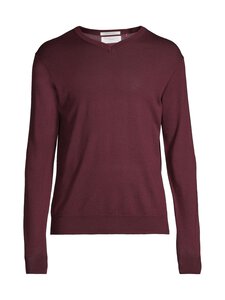 ESSENTIALS by Stockmann - Eric-merinoneulepaita - AUBERGINE 171614 | Stockmann