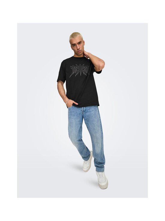 Only & Sons - OnsRhinestone t-paita - BLACK | Stockmann - photo 3