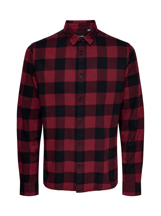 Only & Sons - Onsgudmund flanellsärk - CABERNET | Stockmann - photo 1