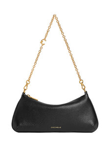 Coccinelle - C-me Chain Mini Grained Leather -laukku - 001 NOIR | Stockmann