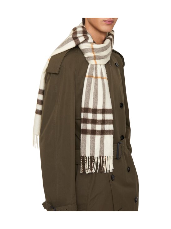 Burberry - Giant Check -kashmirhuivi - A4486 PEBBLE | Stockmann - photo 3