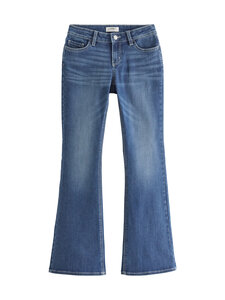 Lindex - Freja Flared leg -farkut koristelluilla takataskuilla - 791 BLUE | Stockmann