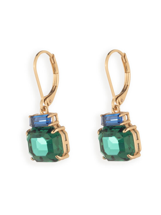 Lauren Ralph Lauren - Kensington Baguette Stone Drop -korvakorut - GLD/ EMERALD | Stockmann - photo 2