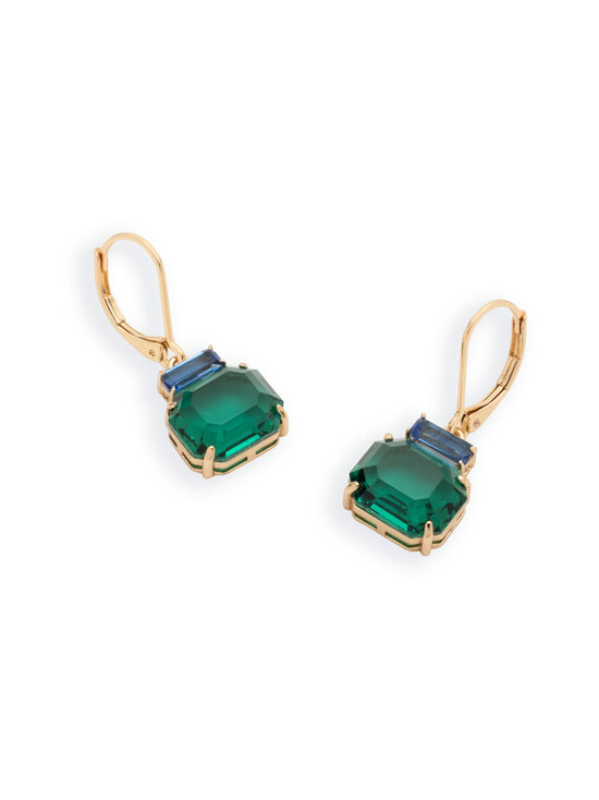 Lauren Ralph Lauren - Kensington Baguette Stone Drop -korvakorut - GLD/ EMERALD | Stockmann - photo 3