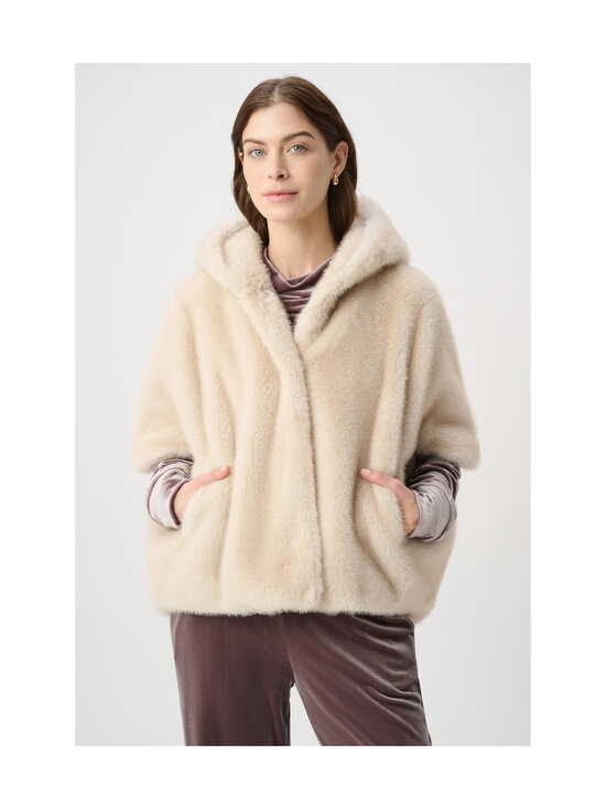 Joseph Ribkoff - Kunstkarusnahast jakk Ready - 4155 ALMOND | Stockmann - photo 2