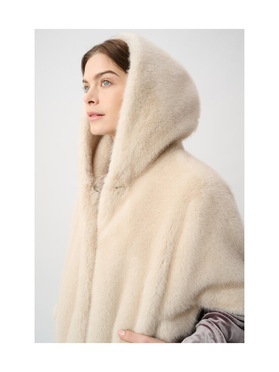 Joseph Ribkoff - Kunstkarusnahast jakk Ready - 4155 ALMOND | Stockmann - photo 5