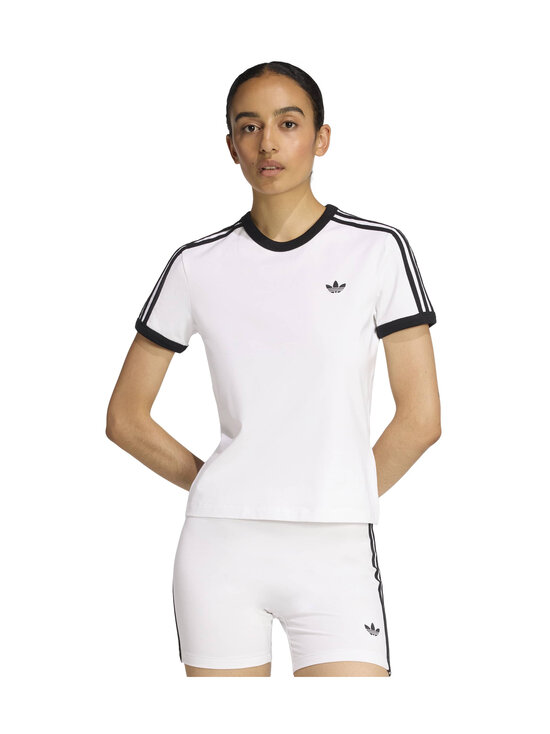 adidas Originals - 3 Stripes Slim t-krekls - KD3683 WHITE/BLACK | Stockmann - photo 2