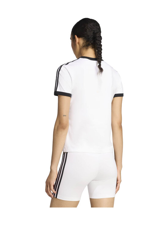 adidas Originals - 3 Stripes Slim t-krekls - KD3683 WHITE/BLACK | Stockmann - photo 3
