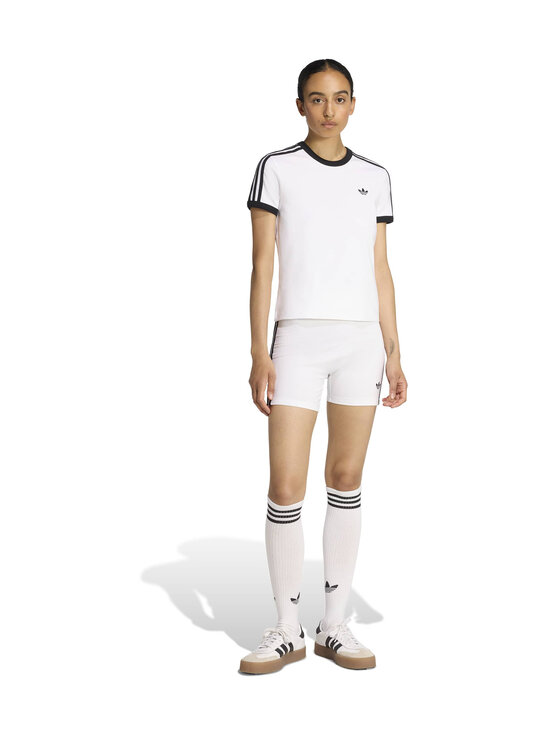 adidas Originals - 3 Stripes Slim t-krekls - KD3683 WHITE/BLACK | Stockmann - photo 4