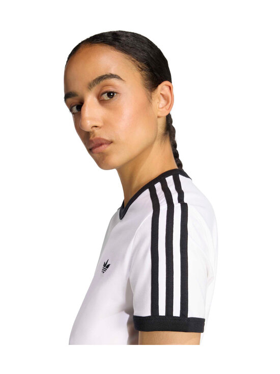 adidas Originals - 3 Stripes Slim t-krekls - KD3683 WHITE/BLACK | Stockmann - photo 5