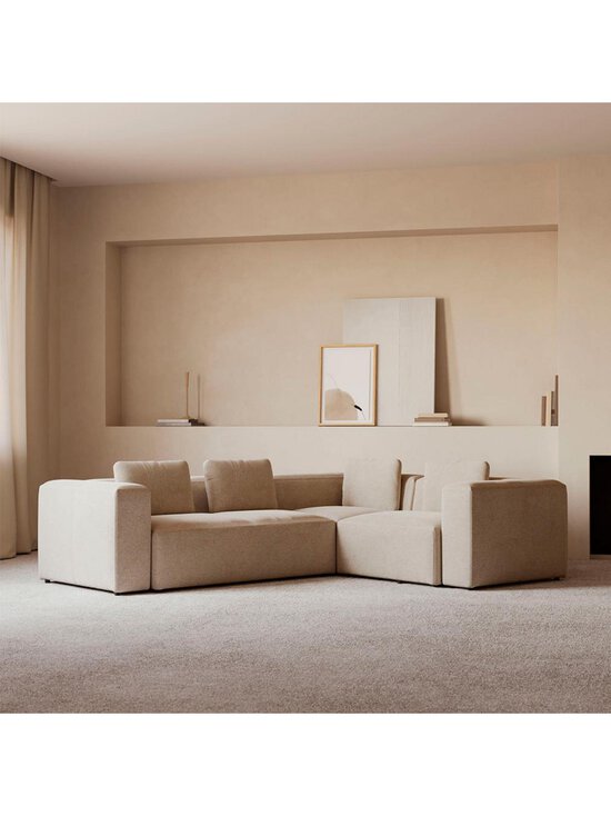 Kave Home - Blok-kulmasohva - BEIGE - photo 7 Kave Home - Blok-kulmasohva - BEIGE | Stockmann - photo 7
