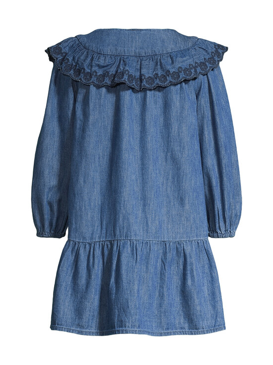 GAP - Ruffle Denim džinsa kleita - DARK WASH | Stockmann - photo 2