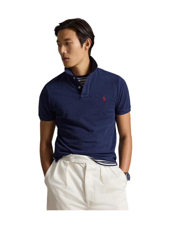 Polo Ralph Lauren - Polosärk Knit Polo - 292 SPRING NAVY HEATHER/C3958 | Stockmann - photo 3