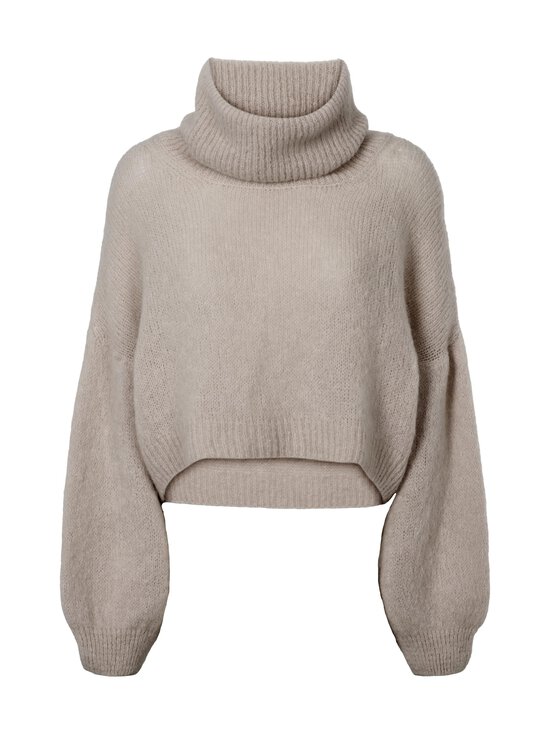 AMERICANDREAMS - Andrea Rollneck Cropped -alpakkasekoiteneule - LIGHT TAUPE - photo 1 AMERICANDREAMS - Andrea Rollneck Cropped -alpakkasekoiteneule - LIGHT TAUPE | Stockmann - photo 1