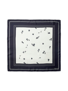 Selected - Svītrains zīda lakats - EGRET DETAIL:PRINT | Stockmann