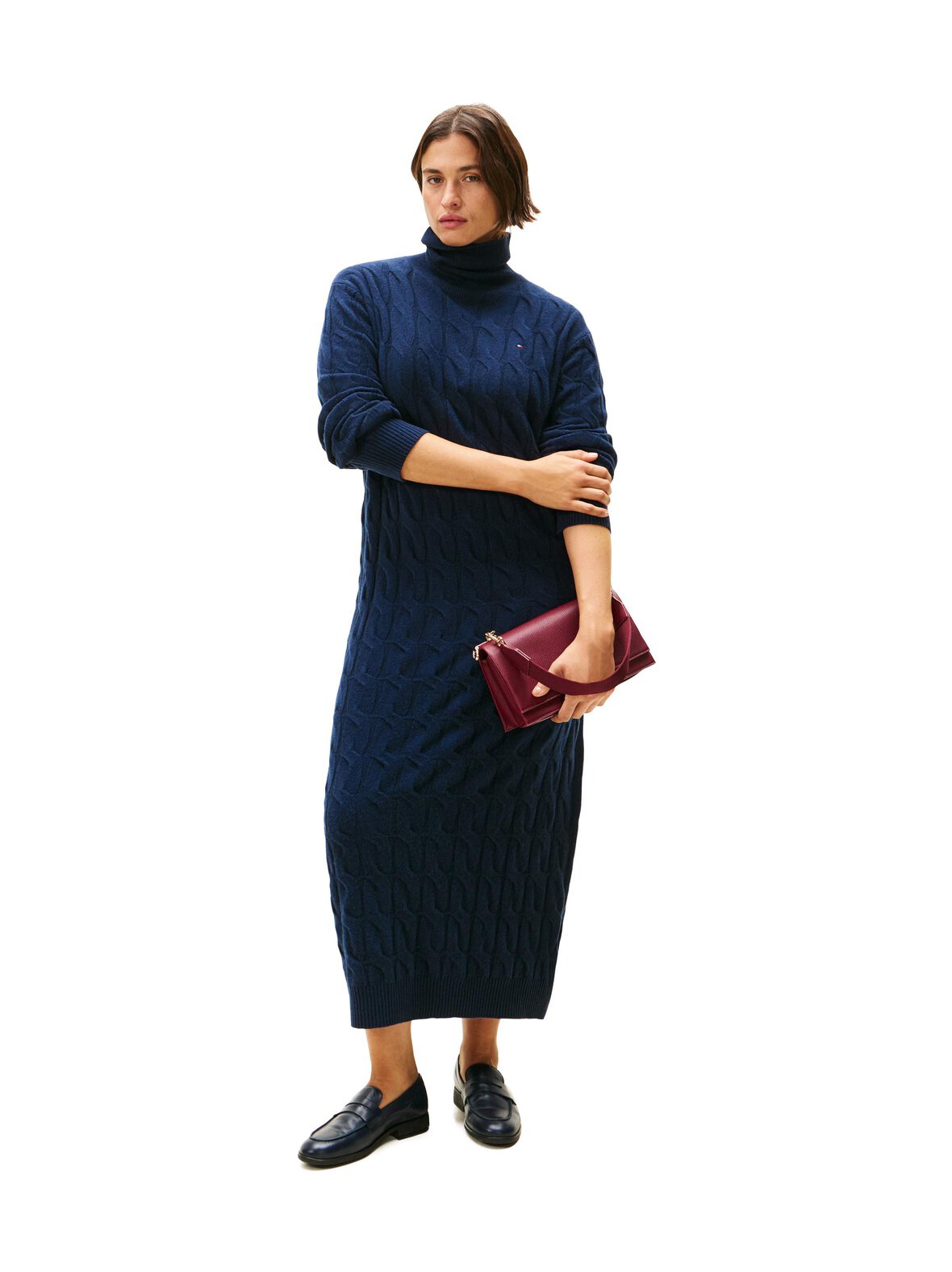 Soft Wool -palmikkoneulemekko