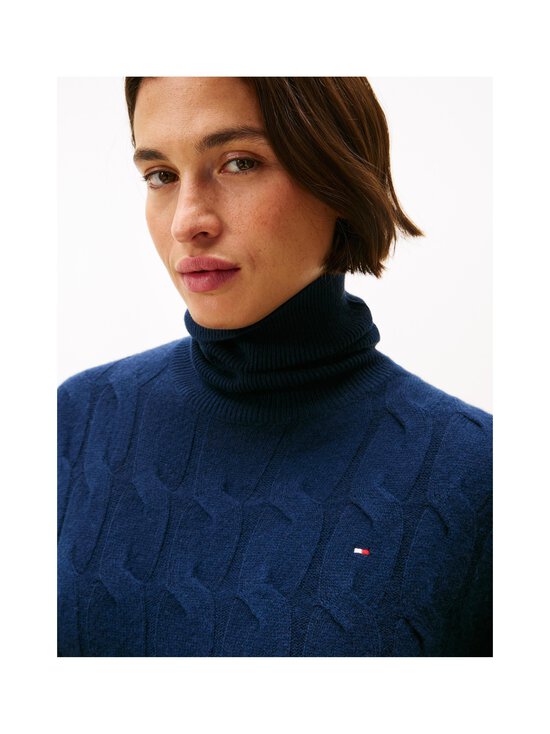 Tommy Hilfiger Curve - Kootud kleit Soft Wool - C1G DARK NIGHT NAVY | Stockmann - photo 4