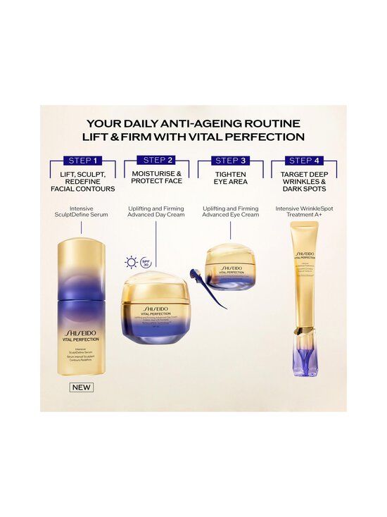 Shiseido - Vital Perfection Intensive SculptDefine Serum -seerumi - NOCOL | Stockmann - photo 7