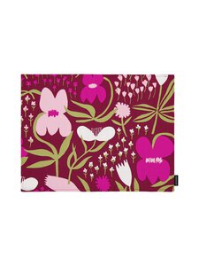 Marimekko - Palsta galda paliktnis - BURGUNDY, BEIGE, PINK, WHITE | Stockmann