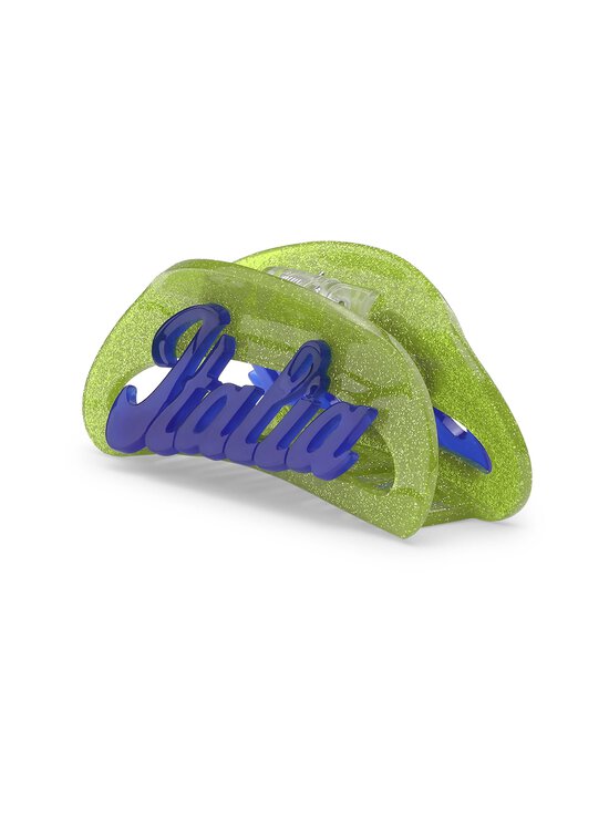 Sui Ava - Theresa Text Big matu sprādze - ITALIA/GREEN GLITTER - photo 1 Sui Ava - Theresa Text Big matu sprādze - ITALIA/GREEN GLITTER | Stockmann - photo 1