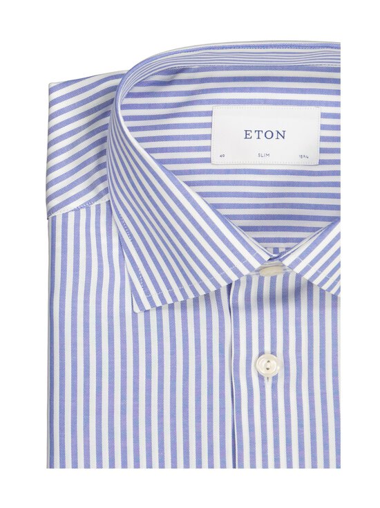 Eton - Striped Slim Fit -kauluspaita - 24 MID BLUE - photo 2 Eton - Striped Slim Fit -kauluspaita - 24 MID BLUE | Stockmann - photo 2